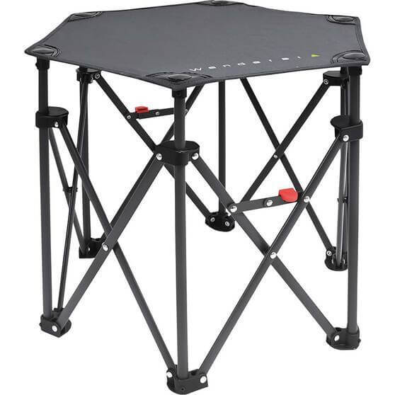 Load image into Gallery viewer, Wanderer Hex Small Quad Foldable Table Camping Fishing Outdoors-0