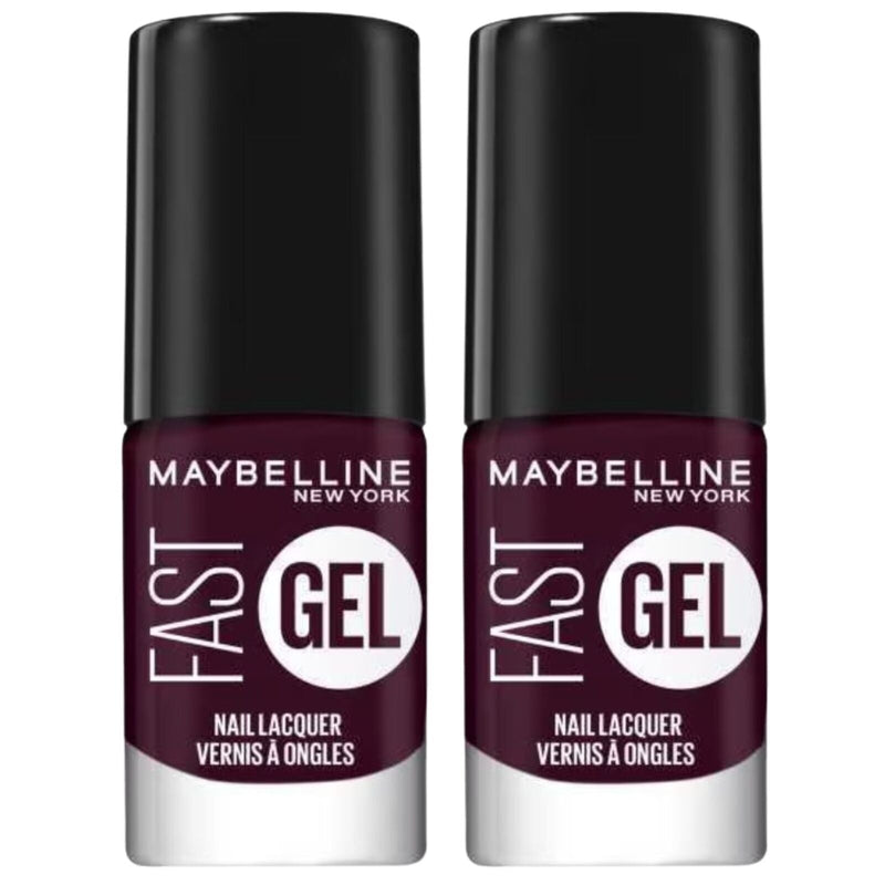 Load image into Gallery viewer, 2x Maybelline Fast Gel Quick Drying Longwear Nail Lacquer 6.7ml - 13 Possessed Plum-1