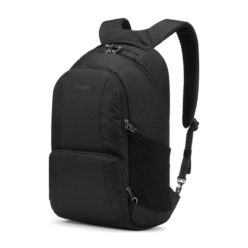 Load image into Gallery viewer, Pacsafe LS450 Anti-Theft 25L ECONYL Backpack Slash Proof Bag in Black