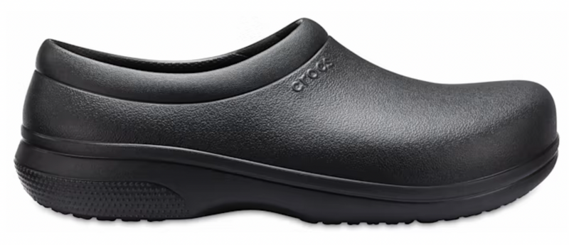 Load image into Gallery viewer, Crocs Mens On-The-Clock Work Slip-On Waterproof Slip-Resistant - Black