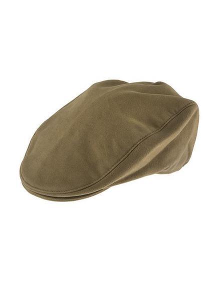 Load image into Gallery viewer, Dents Mens Moleskin Flat Cotton Cap Ivy Hat - Camel