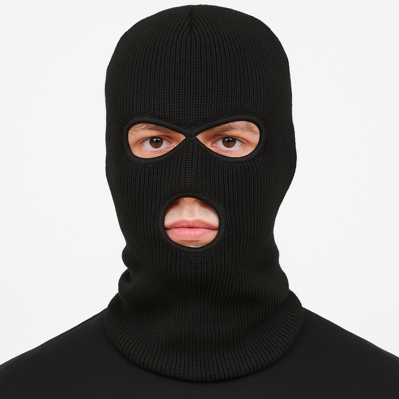 Load image into Gallery viewer, WARM KNITTED Thermal BALACLAVA Motorbike Biker Ski Snowboard Hat Face Hood Mask-1