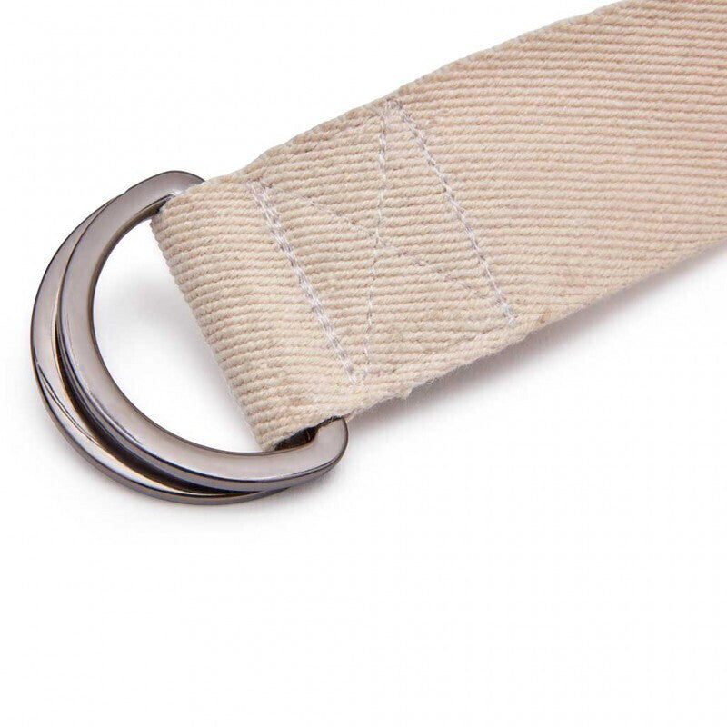Load image into Gallery viewer, Adidas Premium Yoga Strap 2.5m Long Adjustable Belt Pilates Stretching Poses - Beige