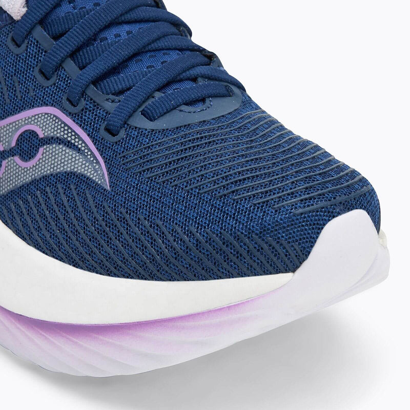 Load image into Gallery viewer, Saucony Womens Running Shoes Kinavara Pro in Indigo / Mauve - Size 8.5