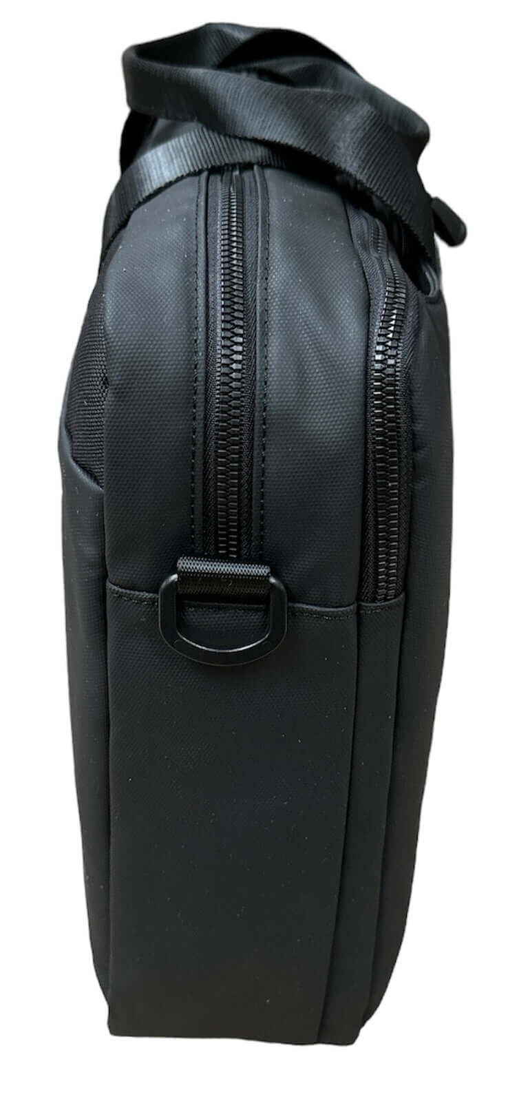 Load image into Gallery viewer, 15" Futura Laptop Computer Bag Travel Work Messenger Bag w/USB Port - Black-4