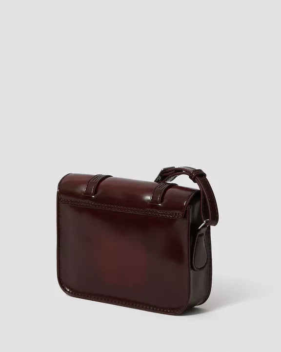 Load image into Gallery viewer, Dr Martens Womens Satchel Bag Vegan Crossbody 7 inch - Cherry Red-4