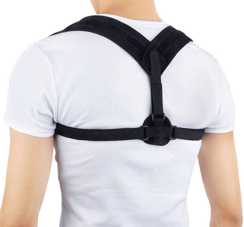 Load image into Gallery viewer, AXIGN Medical Posture Support Back Support Brace Corrector Strap Lumbar - Black-0