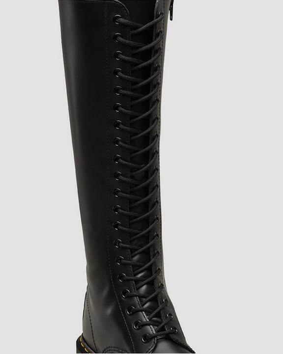 Load image into Gallery viewer, Dr. Martens Shoe Laces Round Suits 20 Eye Boots Doc Martins - 240cm Black-0