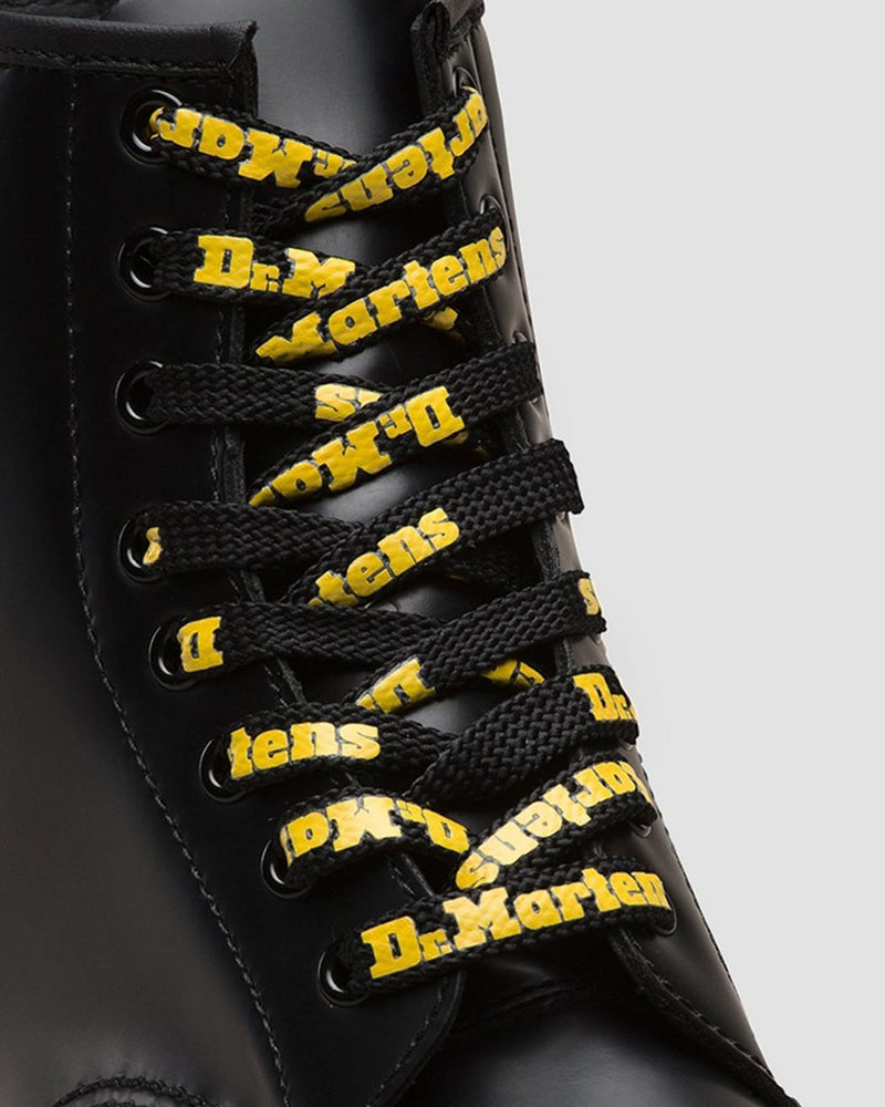 Load image into Gallery viewer, Dr. Martens 55" Shoe Laces Suits 8-10 Eye Boots Doc Martins - 140cm Black/Yellow-0