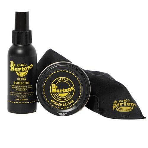 Load image into Gallery viewer, Dr. Martens Shoe Care Kit Wonder Balsam Leather Shoe Polish, Ultra Protector & Cloth-4