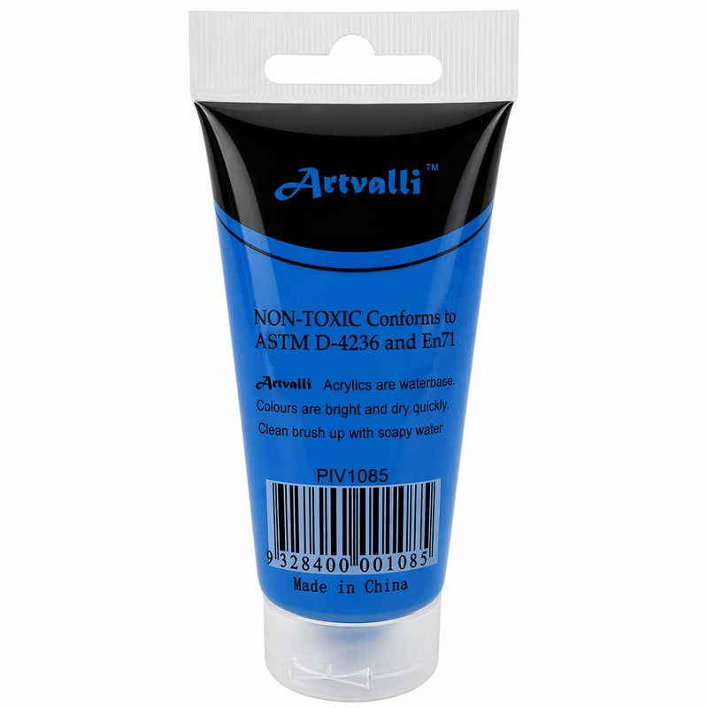 Load image into Gallery viewer, Acrylic Paint 75ml Tube Water Based Non Toxic Artist Craft - Ocean Blue-2