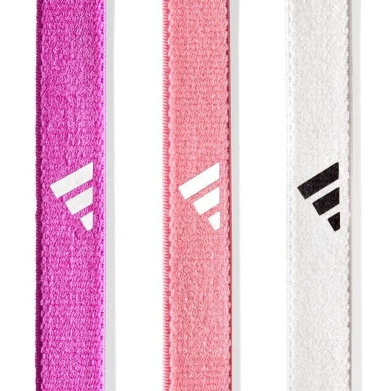 Load image into Gallery viewer, Adidas 3-Piece Set Hairbands Headbands Non-Slip Silicone in Multi-3