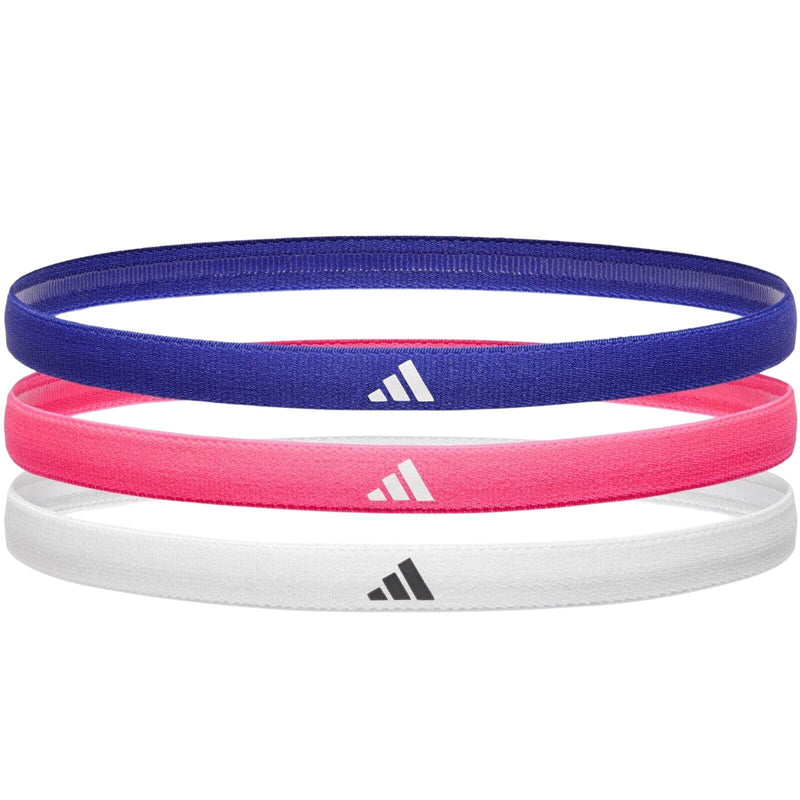 Load image into Gallery viewer, 3pcs Adidas Sports Headband Hair Bands Gym Training Fitness Yoga in Blue/Pink/White-4