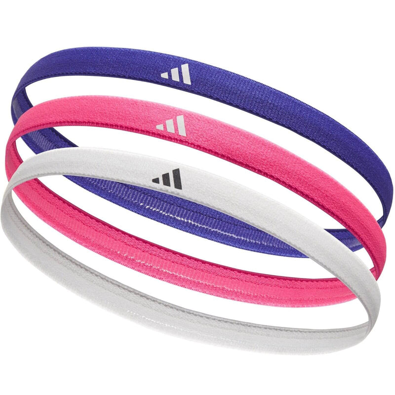 Load image into Gallery viewer, 3pcs Adidas Sports Headband Hair Bands Gym Training Fitness Yoga in Blue/Pink/White-1
