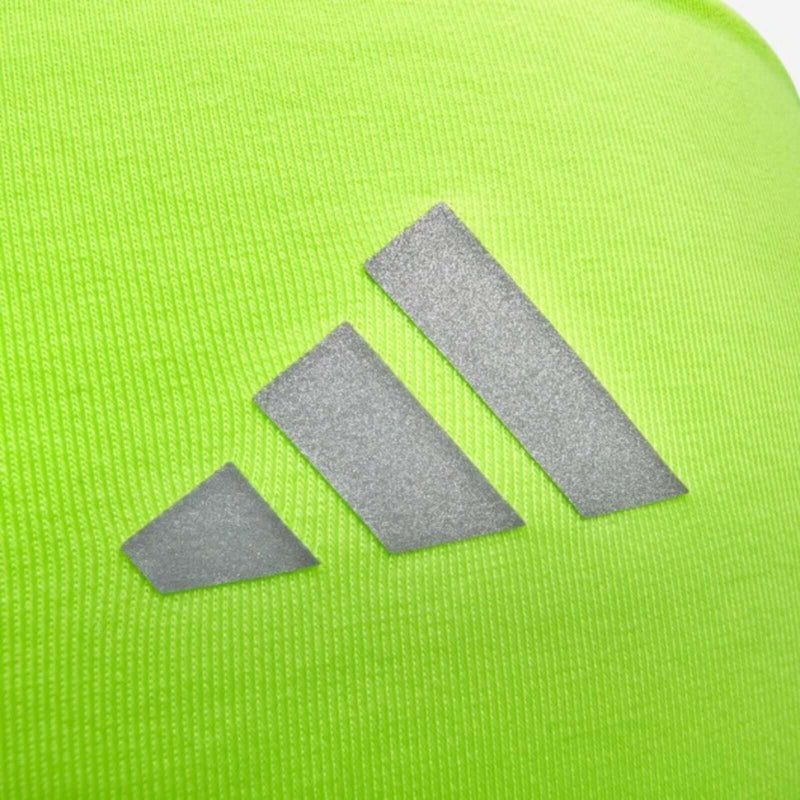 Load image into Gallery viewer, Adidas Sports Hairband Headband Wide Fit Aeroready Reflective Logo One Size in Lucid Lemon-3