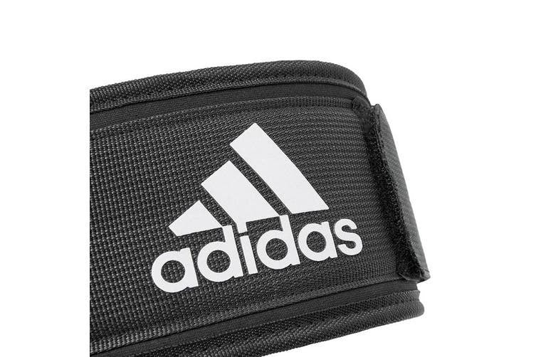 Load image into Gallery viewer, Adidas Weight Lifting Belt Back Support Gym Training Body Building Small - Black-4