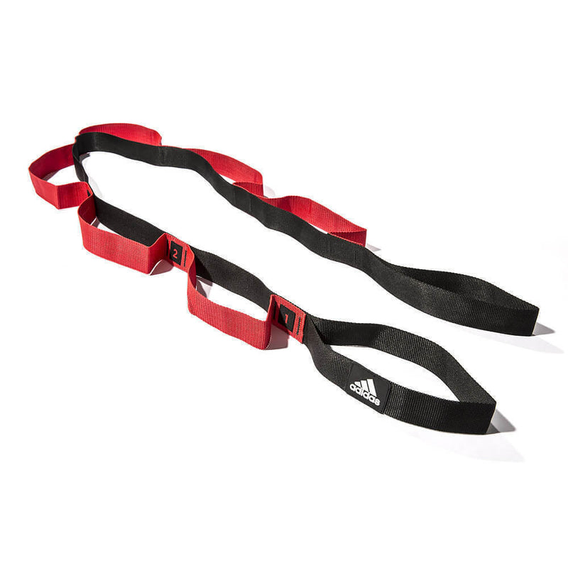 Load image into Gallery viewer, Adidas Stretch Assist Band Looped Warm Up Warmup Pre-Workout - Red/Black-2