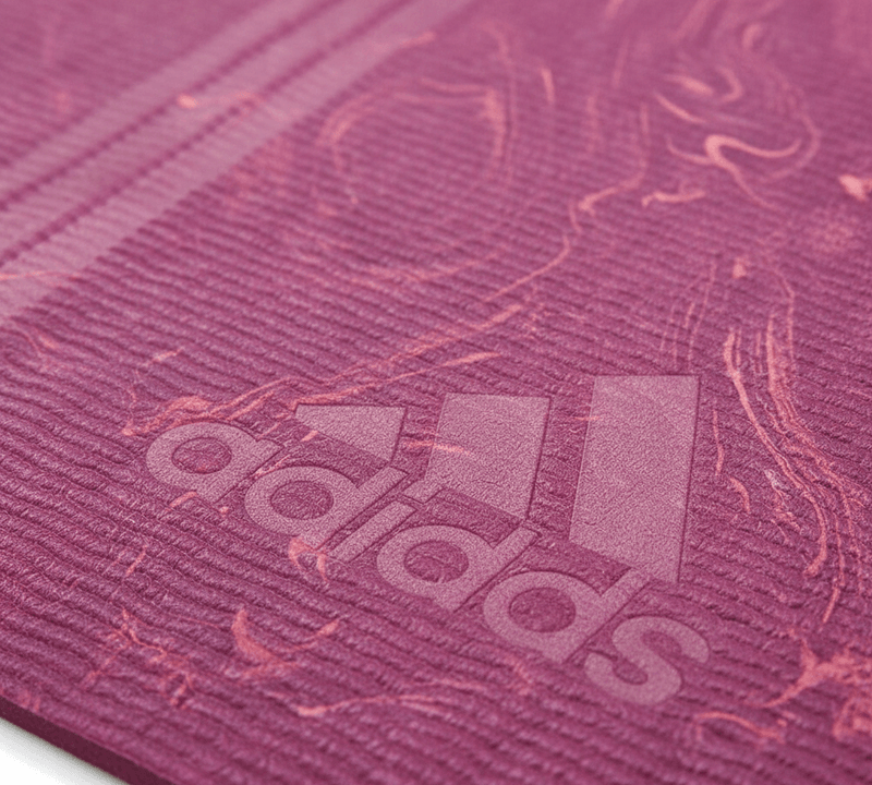 Load image into Gallery viewer, Adidas Premium 5mm Camo Sports Home/Gym Fitness Exercise Yoga Mat Power Berry-2