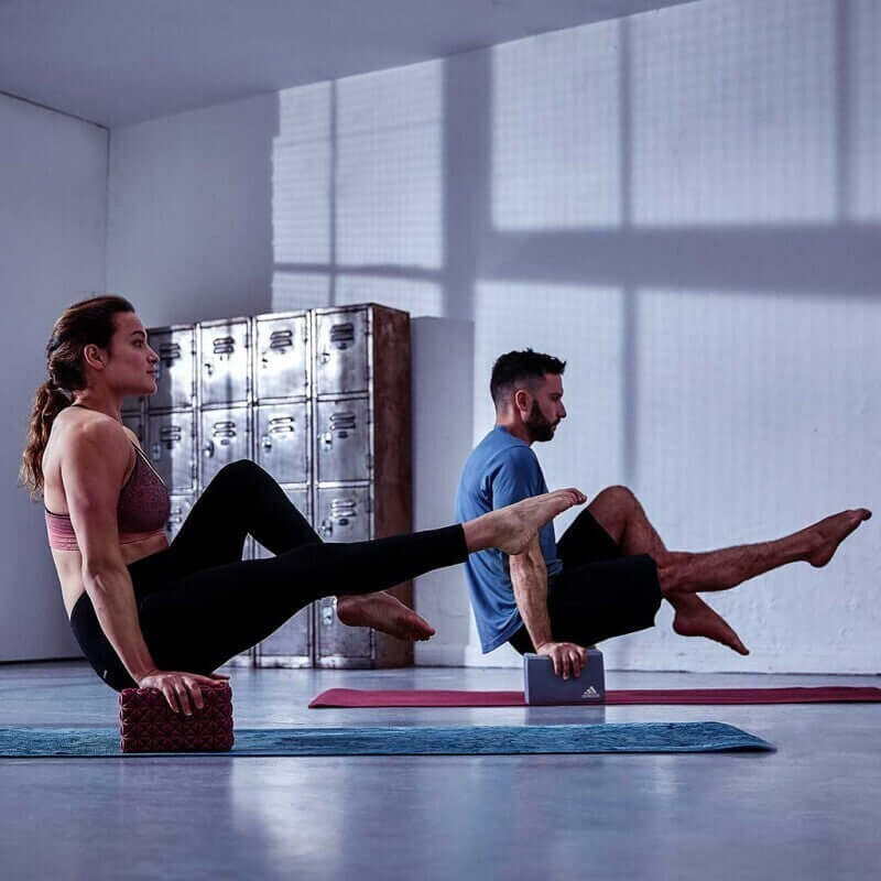 Load image into Gallery viewer, Adidas Eco Yoga Block Foam Brick Pilates Pose Aid Enviro Friendly Home Fitness-2