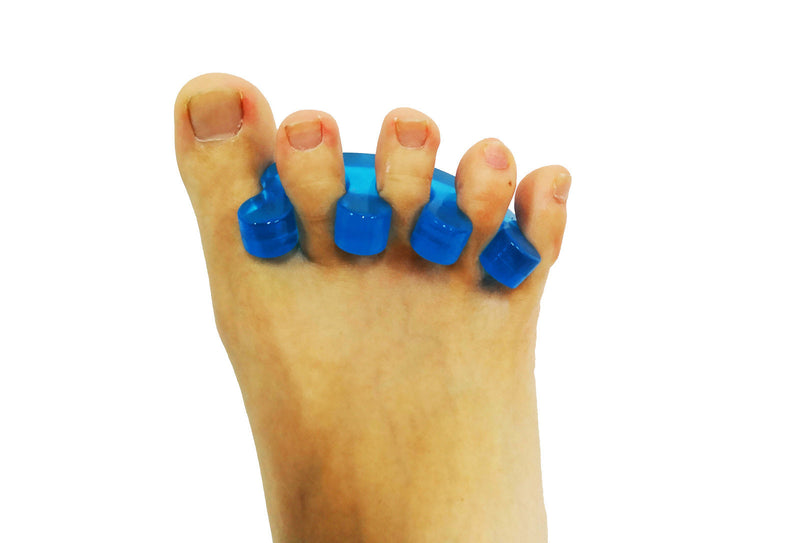Load image into Gallery viewer, 1 Pair Axign Wide 5 Toe Based Separator Medical Silicone Bunion Pain Relief Spacer-0