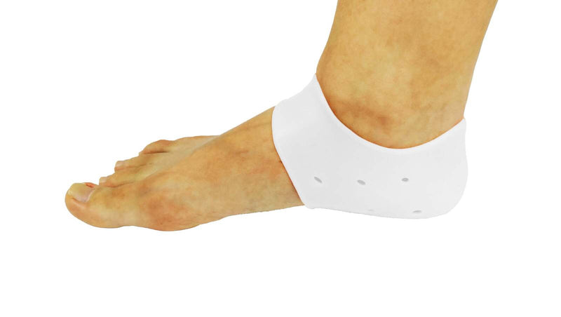 Load image into Gallery viewer, 1 Pair AXIGN Medical Silicone Gel Heel Sleeve Bunion Foot Pad Cushioning Support-4
