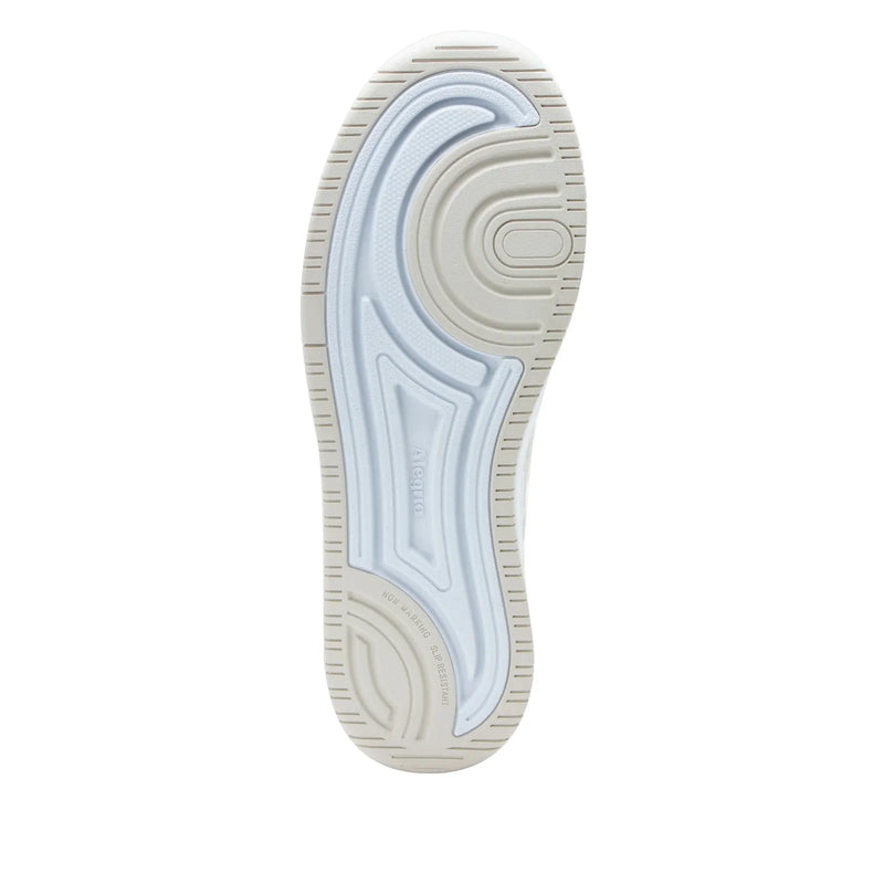 Load image into Gallery viewer, Alegria Alyster Retro Sneakers Washed Look Platform Lace Up Shoes in Cream-3