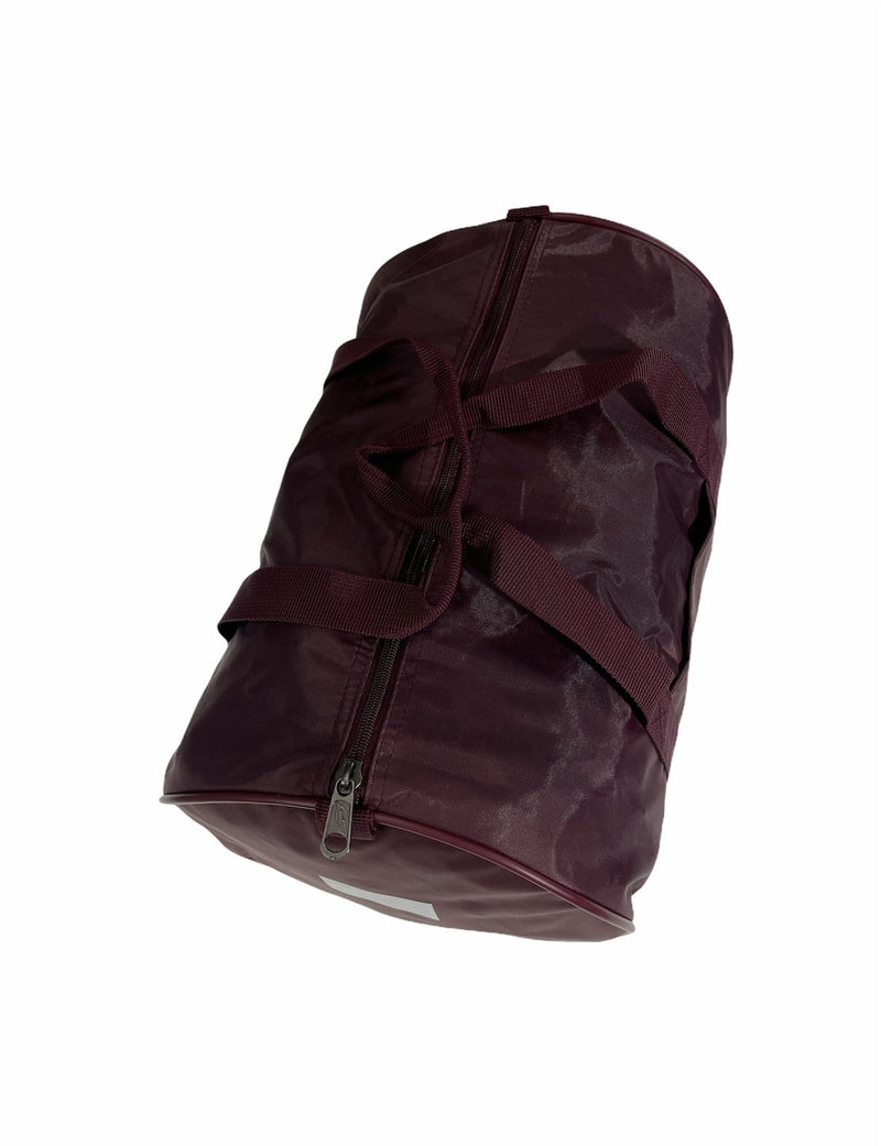 Load image into Gallery viewer, Foldable Duffel Bag Travel Gym Sports School Luggage PVC Nylon Zip - Maroon-4