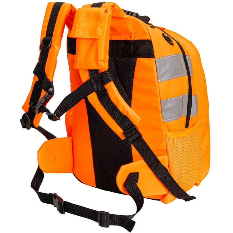 Load image into Gallery viewer, 25L Hi Vis Backpack Rucksack High Visibility Work Bag in Orange-2