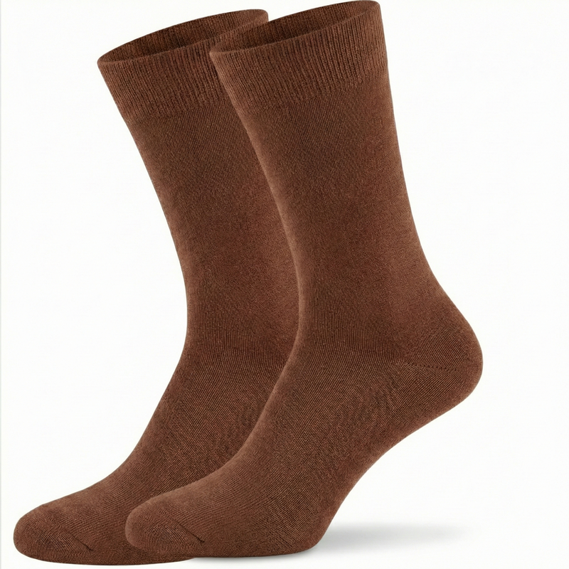 Load image into Gallery viewer, Formalaties Premium Bamboo Socks in Tan (Size 7-11)-1