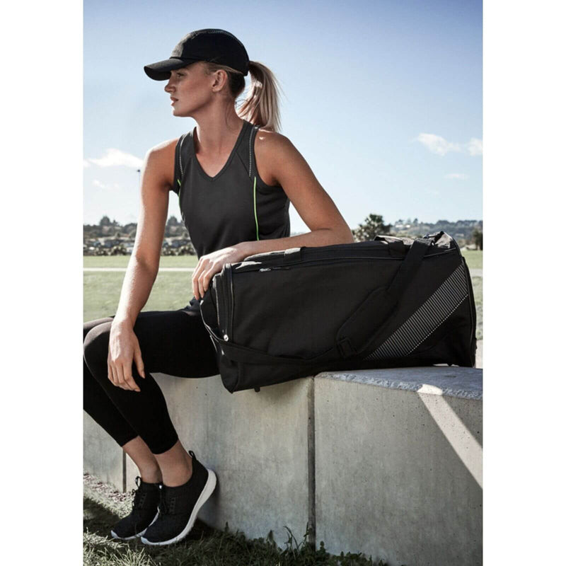 Load image into Gallery viewer, Large Foldable Sports Gym Duffle Bag Waterproof Travel Duffel Bag - Red-2