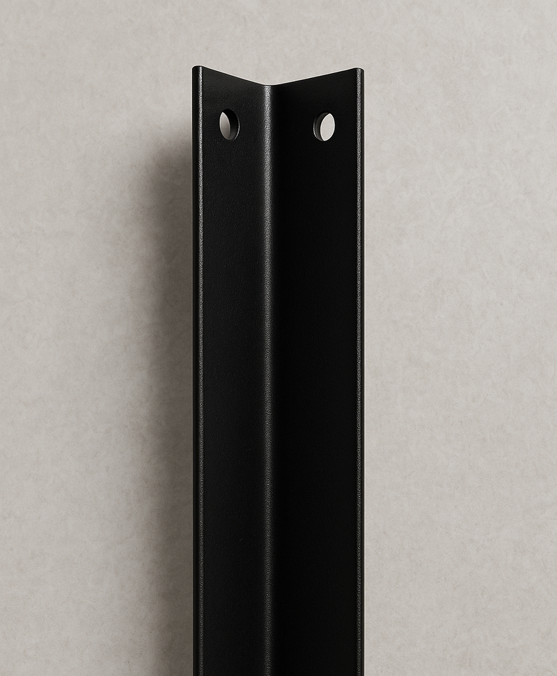 Load image into Gallery viewer, Heavy Duty Powder Coated Steel L Shape Corner Bracket 298mm x 38mm-1