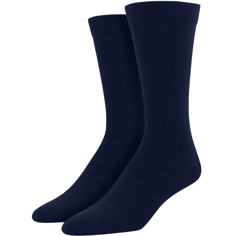 Load image into Gallery viewer, 1 Pair Bamboo Derived Loose Top Socks Diabetic Style Comfort Circulation - Navy-1