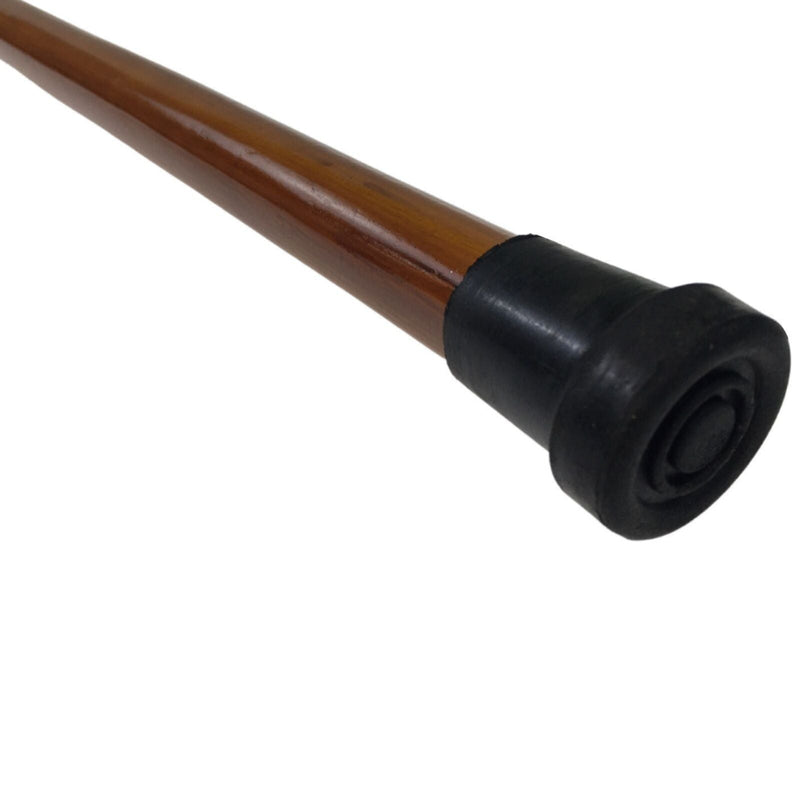 Load image into Gallery viewer, 92cm WOODEN WALKING STICK Wood Cane Pole Carved Varnished Deluxe Quality Sturdy - Brown-4