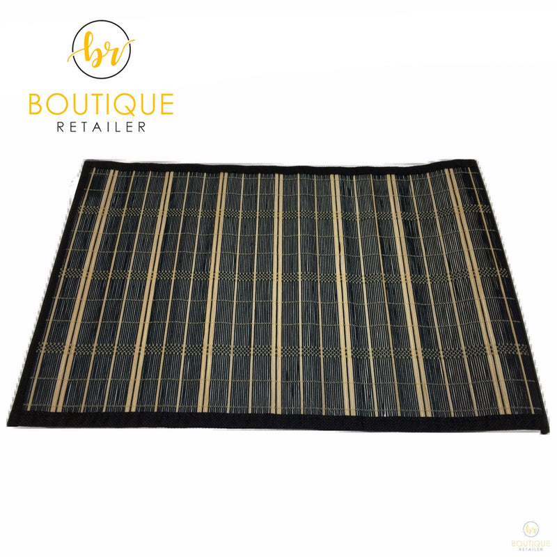 Load image into Gallery viewer, BAMBOO PLACEMAT Dinner Table Decor Party Natural Party 45x30cm Place Mat-3
