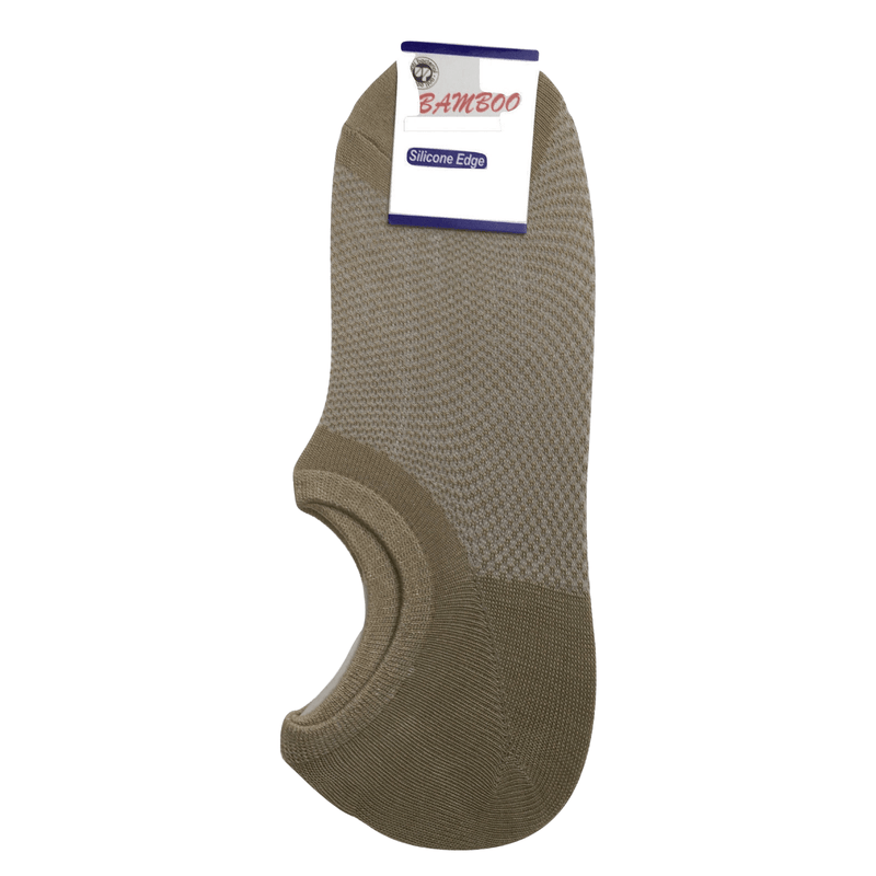 Load image into Gallery viewer, 1 Pair NO SHOW BAMBOO SOCKS Non Slip Heel Grip Low Cut Invisible Footlet-4