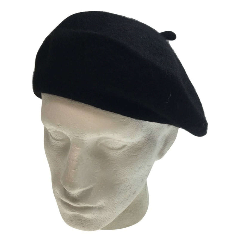Load image into Gallery viewer, Unisex French Beret Hat Military Army Style Beanie Winter Warm Cap - Black-3