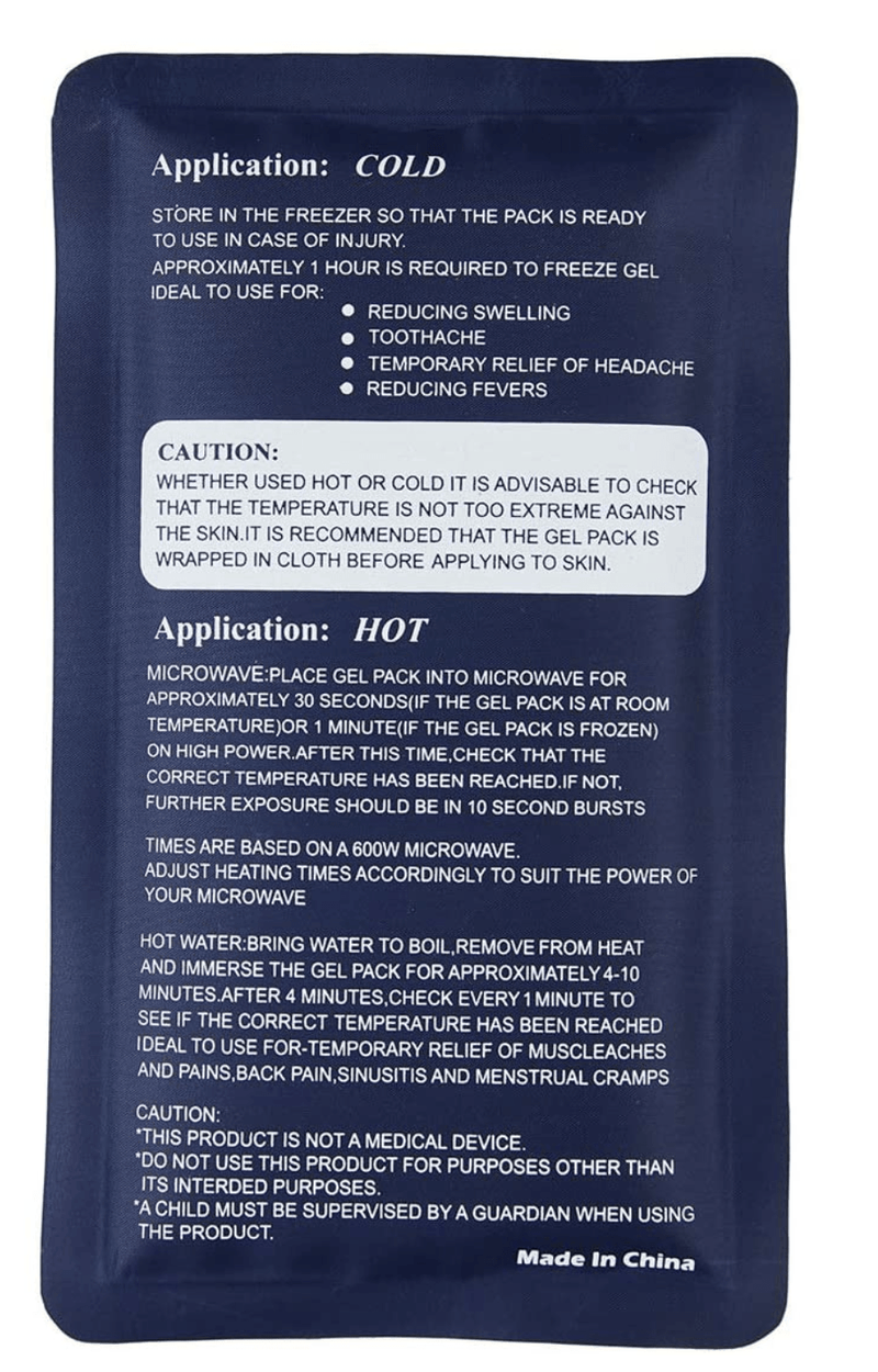 Load image into Gallery viewer, HOT COLD PACK Reusable First Aid Ice Heat Gel Packs Microwaveable Pain Relief-2