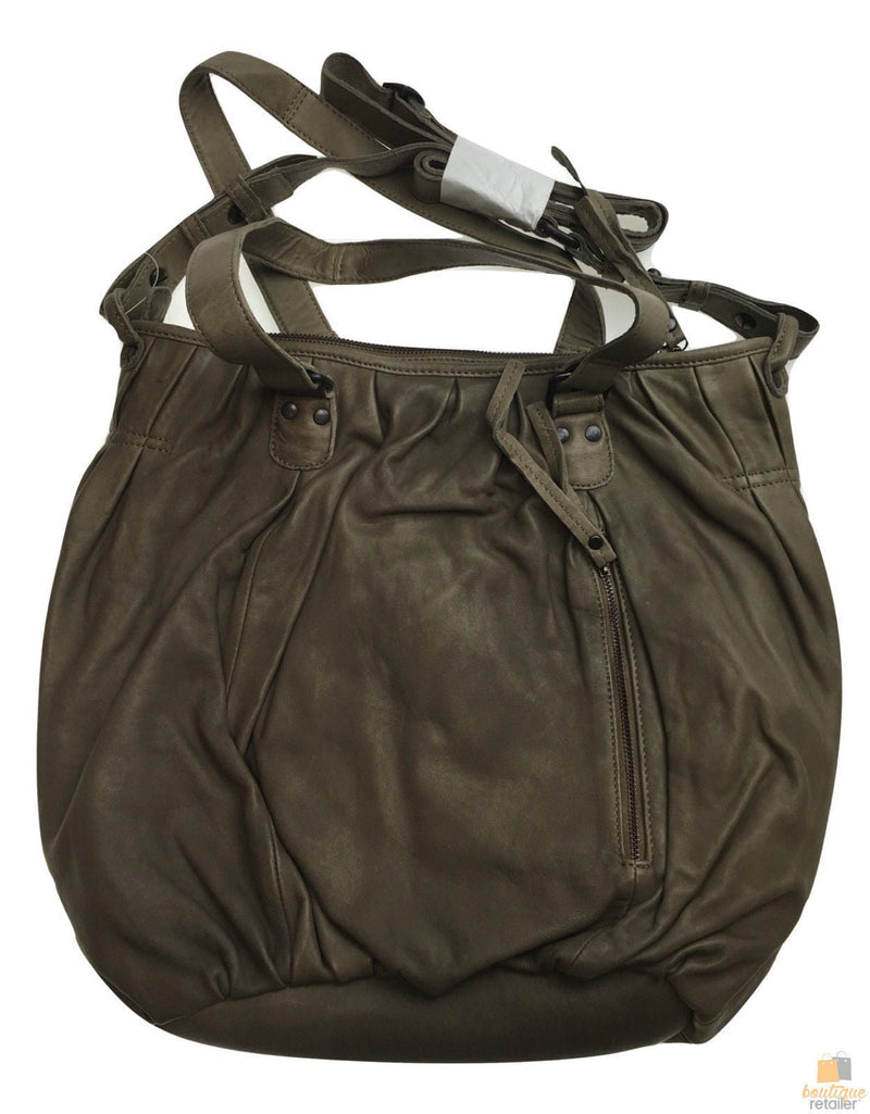 Load image into Gallery viewer, Premium Womens Leather Shoulder Bag Messenger Satchel Handbag Purse ITWB02 - Grey-2