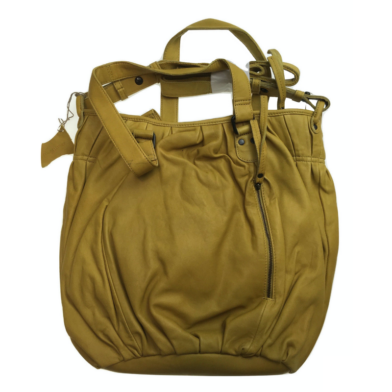 Load image into Gallery viewer, Premium Womens Leather Shoulder Bag Messenger Satchel Handbag Purse ITWB02 - Yellow-4
