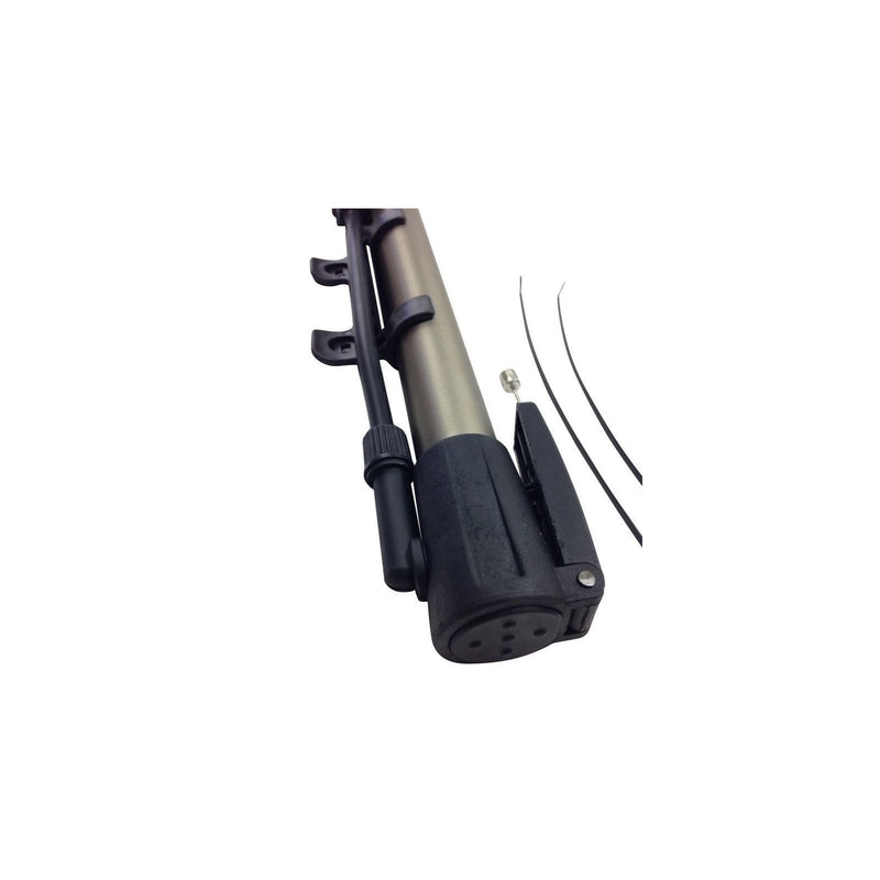 Load image into Gallery viewer, MINI BICYCLE AIR PUMP Bike Hand Ball Inflator Portable Cycling Tyre Aluminium-3