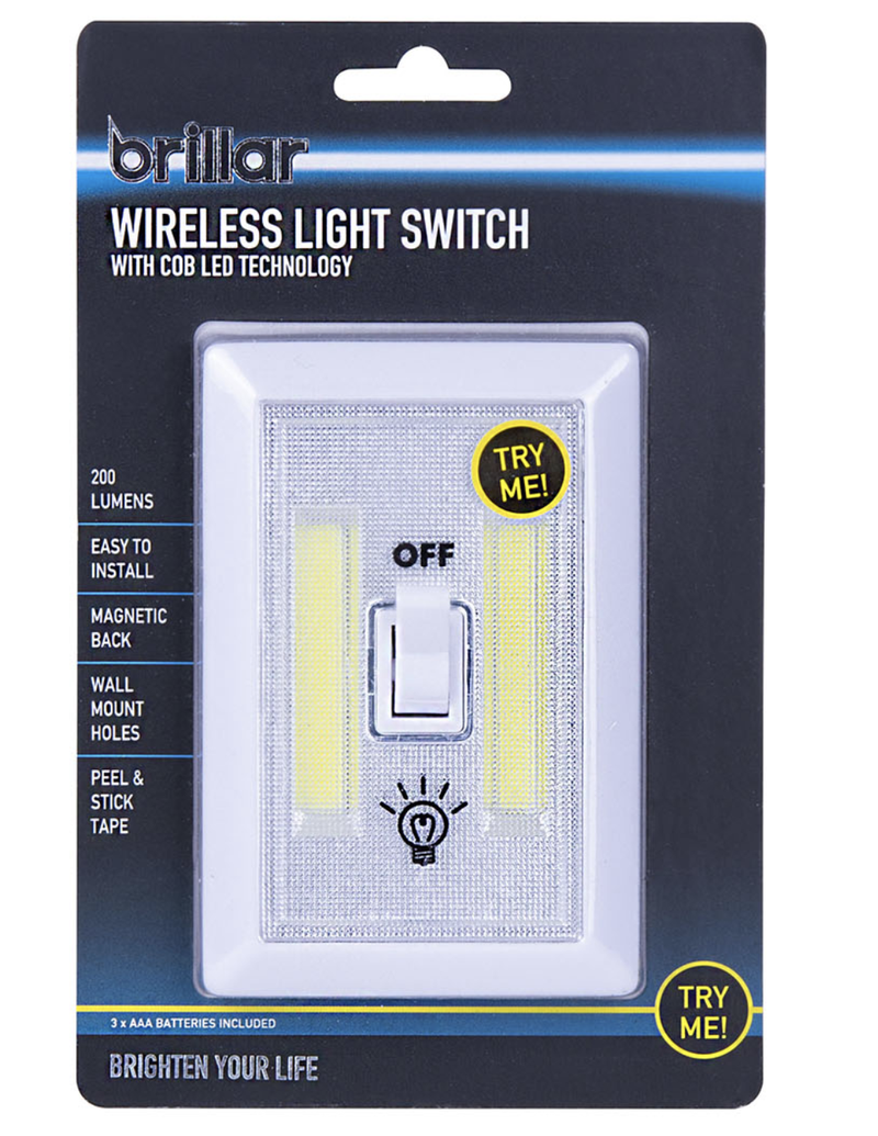 Load image into Gallery viewer, Brillar Wireless Light Switch with Cob Led Technology-0