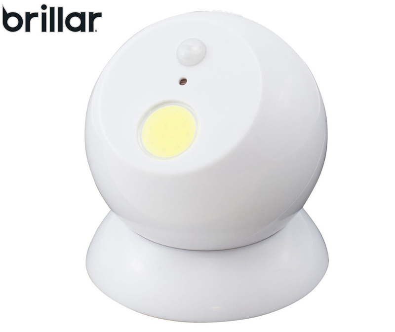 Load image into Gallery viewer, Brillar Motion Activated Swivel Ball Light - White-1