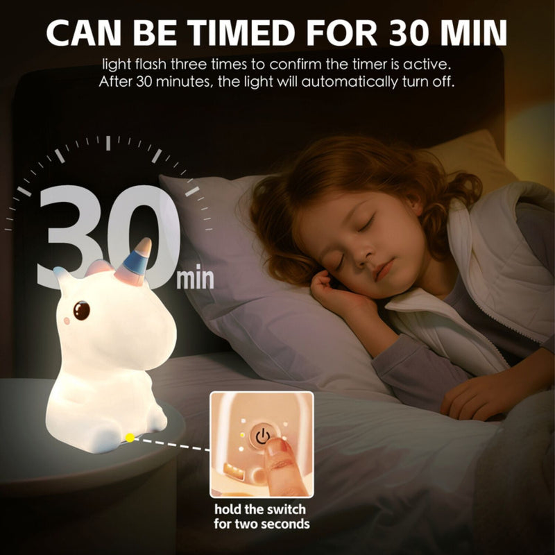 Load image into Gallery viewer, Cute Squishy Colour Changing Night Light for Kids - Dumpling-4