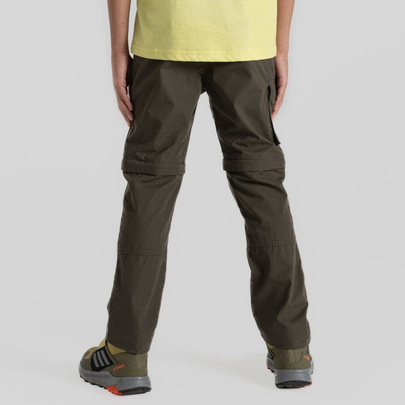 Load image into Gallery viewer, Craghoppers Kiwi Cargo II Convertible Cargo Hiking Trousers in Woodland Green-4
