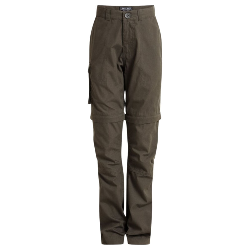 Load image into Gallery viewer, Craghoppers Kiwi Cargo II Convertible Cargo Hiking Trousers in Woodland Green-0