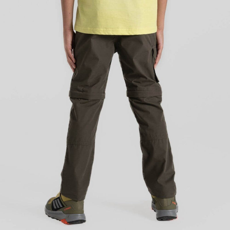 Load image into Gallery viewer, Craghoppers Kiwi Cargo II Convertible Cargo Trousers – Woodland Green