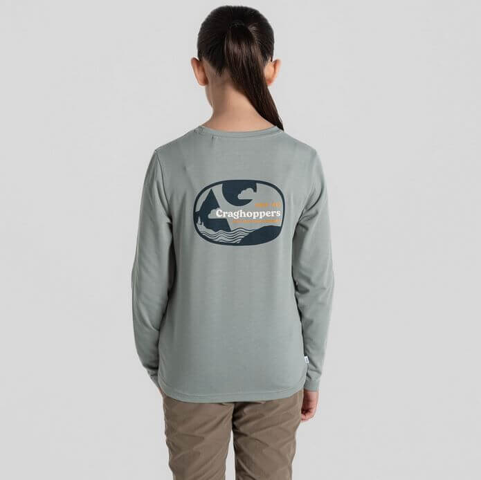 Load image into Gallery viewer, Craghoppers NosiLife Kids Cruz Long Sleeve T-Shirt