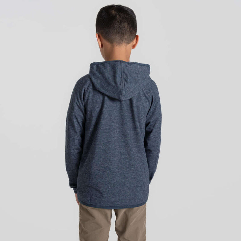Load image into Gallery viewer, Craghoppers NosiLife Frey Kids Hooded Jacket – | Blue Navy Marl