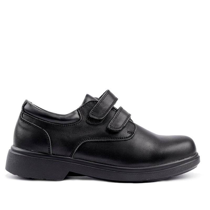 Load image into Gallery viewer, Class Junior V Strap School Shoes - Black