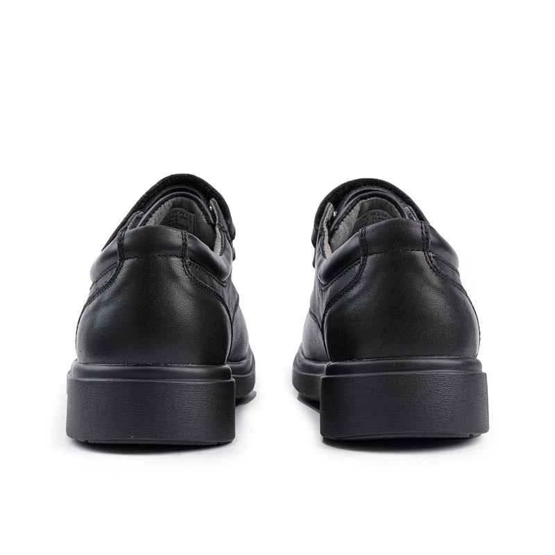 Load image into Gallery viewer, Class Junior V Strap School Shoes - Black